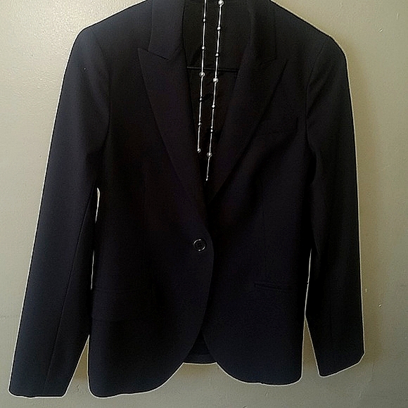 THEORY FITTED WOOL BLAZER - Picture 2 of 8
